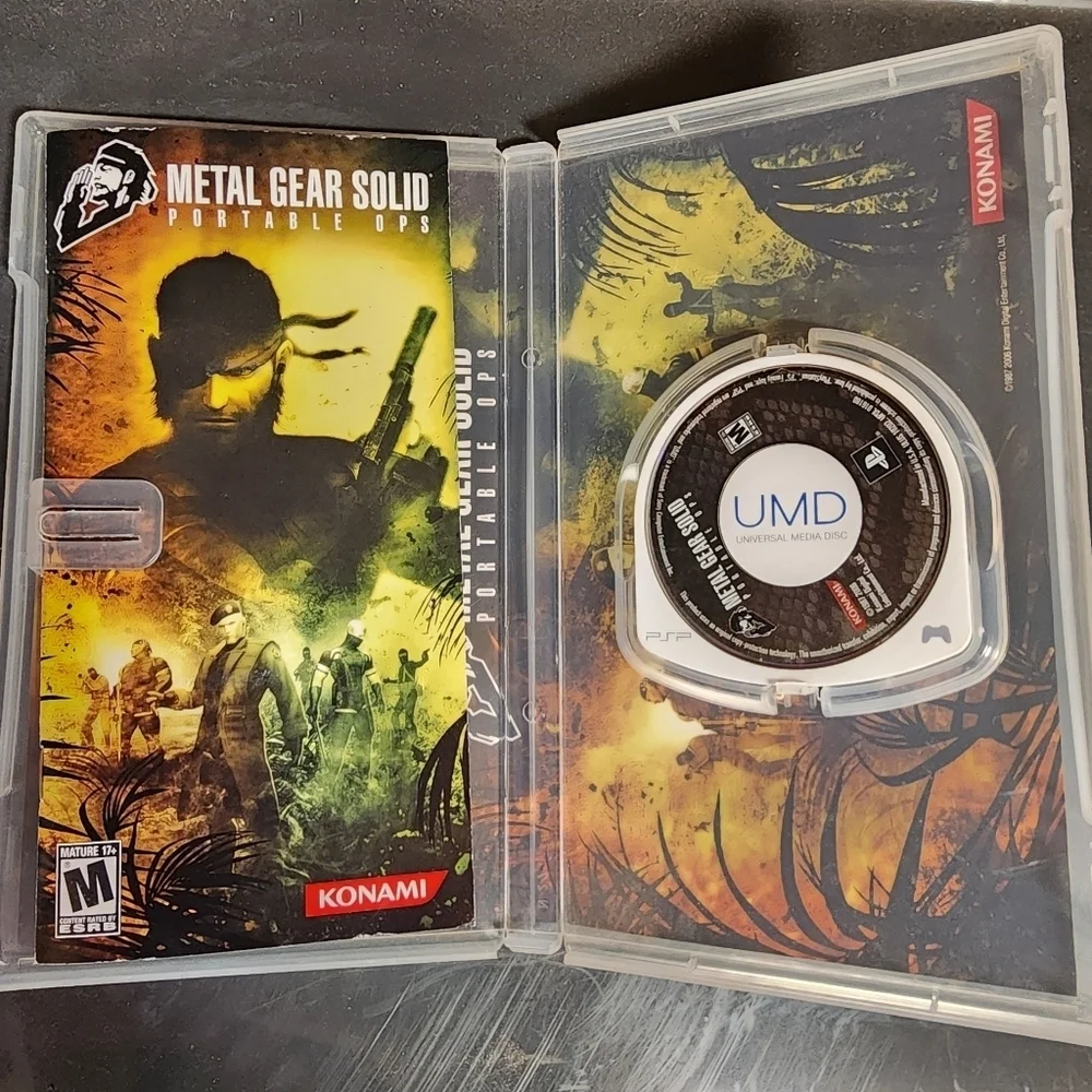 Sony PSP Metal Gear Solid: Portable Ops Video Game